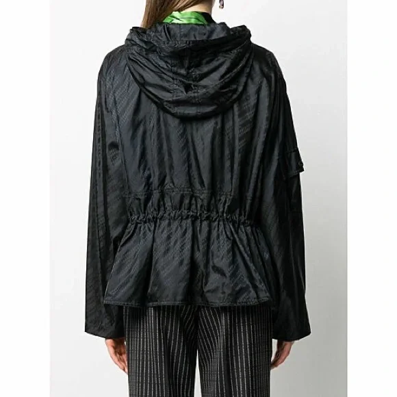 Women’s black Givenchy “Jacquard logo jacket” size small (New) - Picture 4 of 6